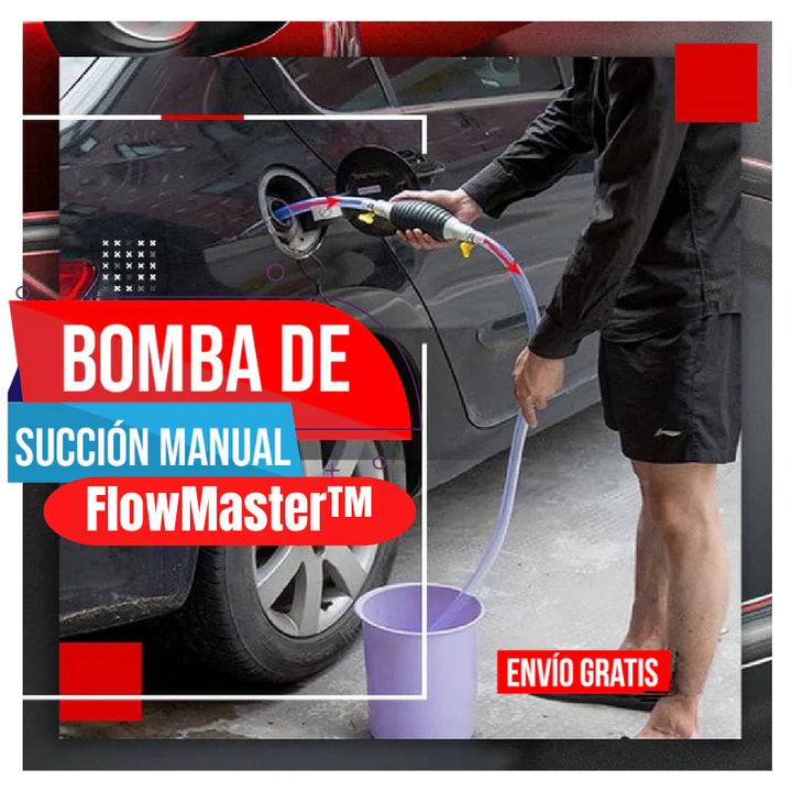 FlowMaster™ - Bomba de succión manual